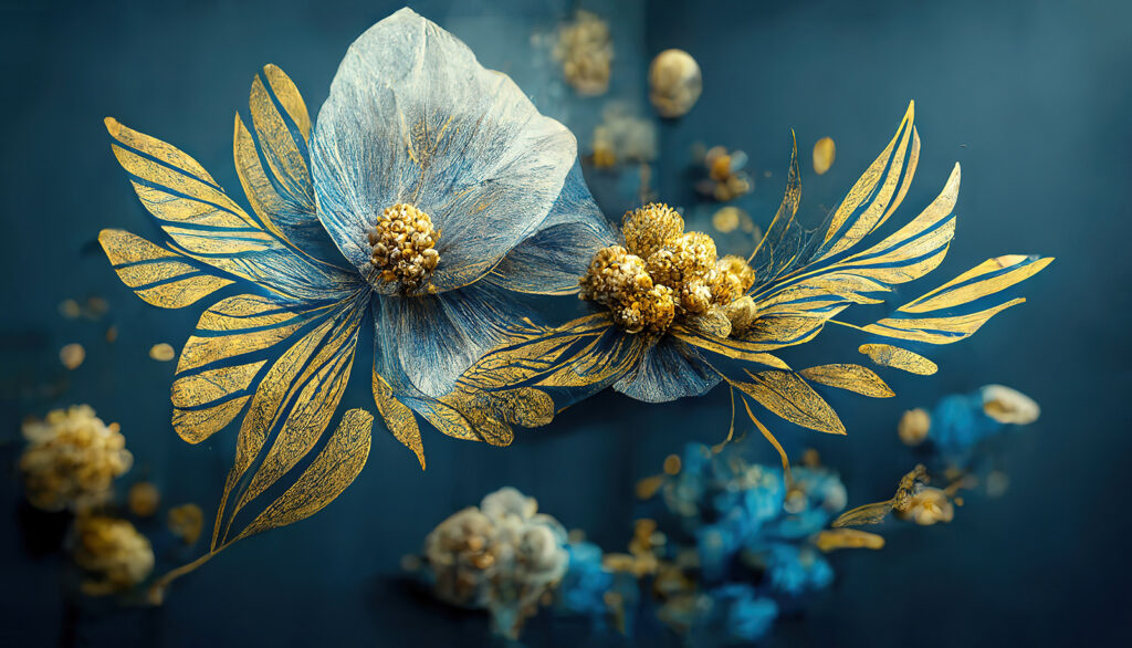 Flores etéreas en sueños de medianoche Flores etéreas en sueños de medianoche