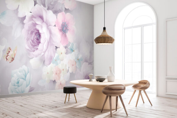 Flores suaves en tonos pastel. Flores suaves en tonos pastel.