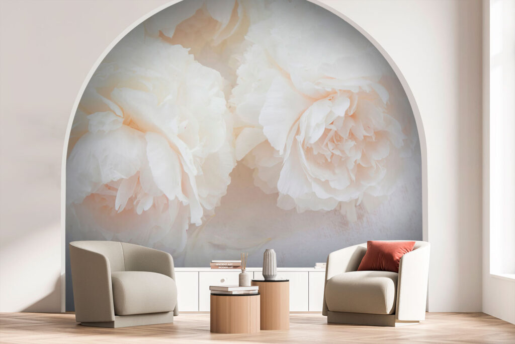 Group of white flowers