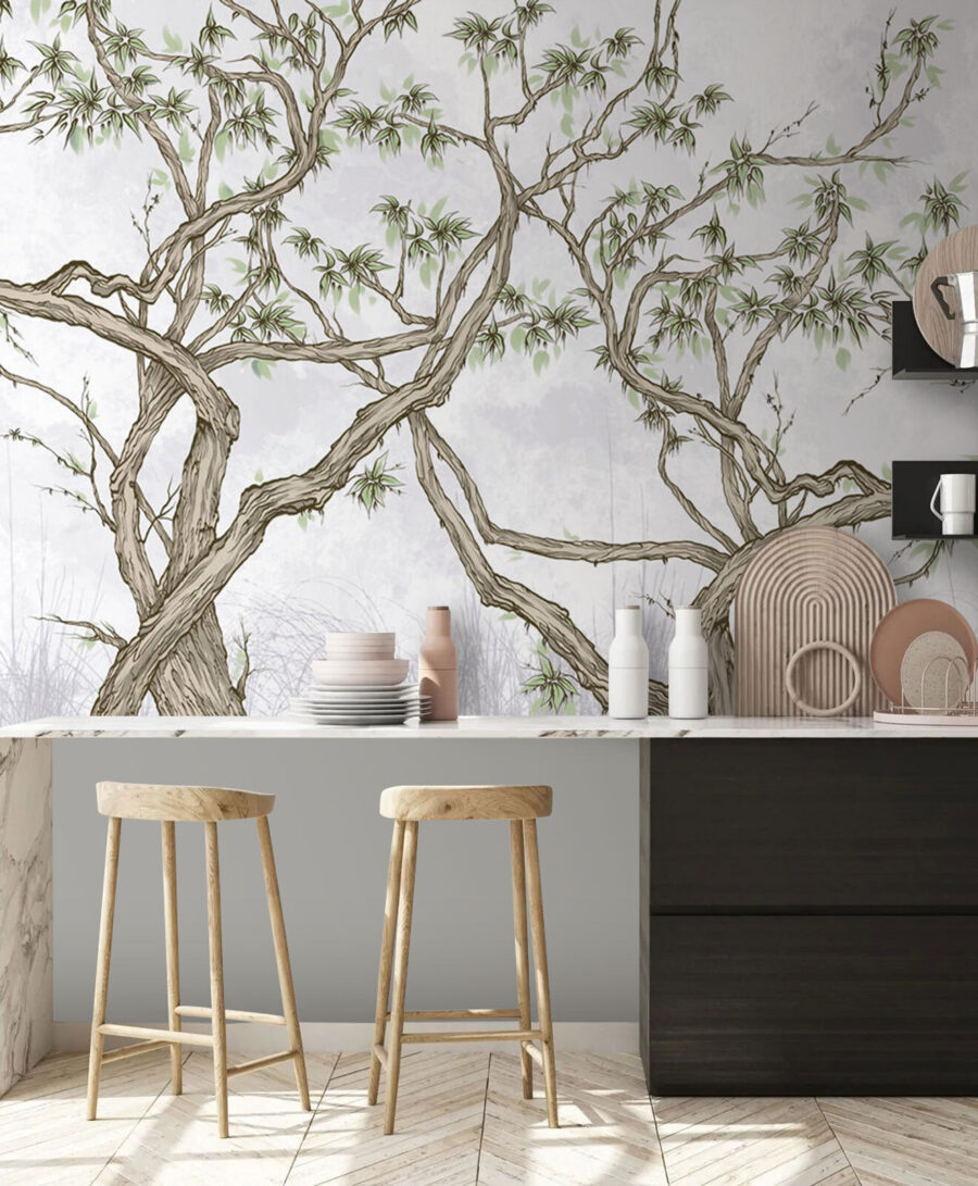 Árbol con muchas ramas
