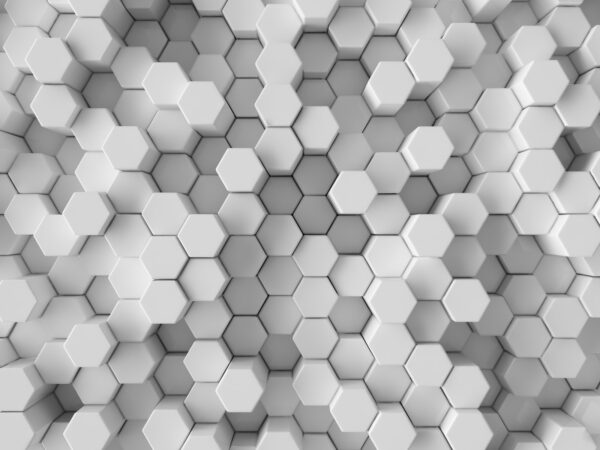 Grupo de hexágonos blancos Grupo de hexágonos blancos