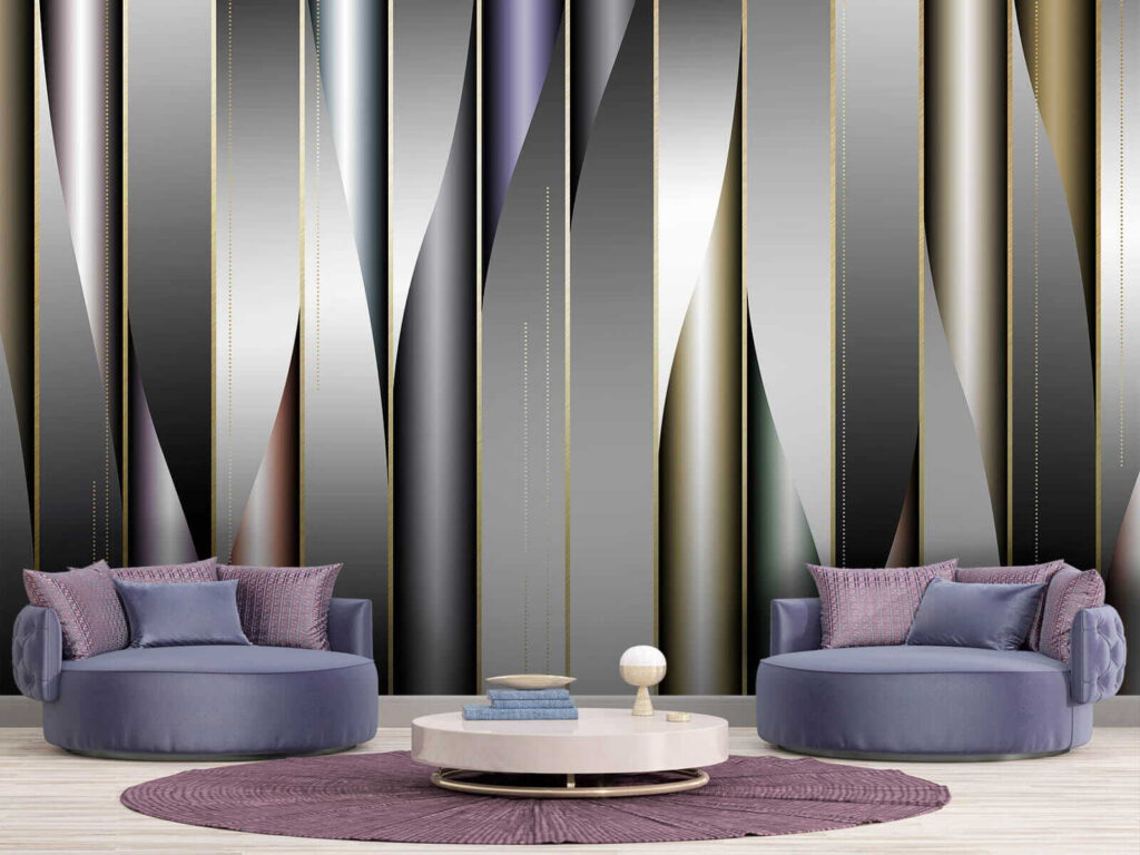 Sleek lines in elegant composition