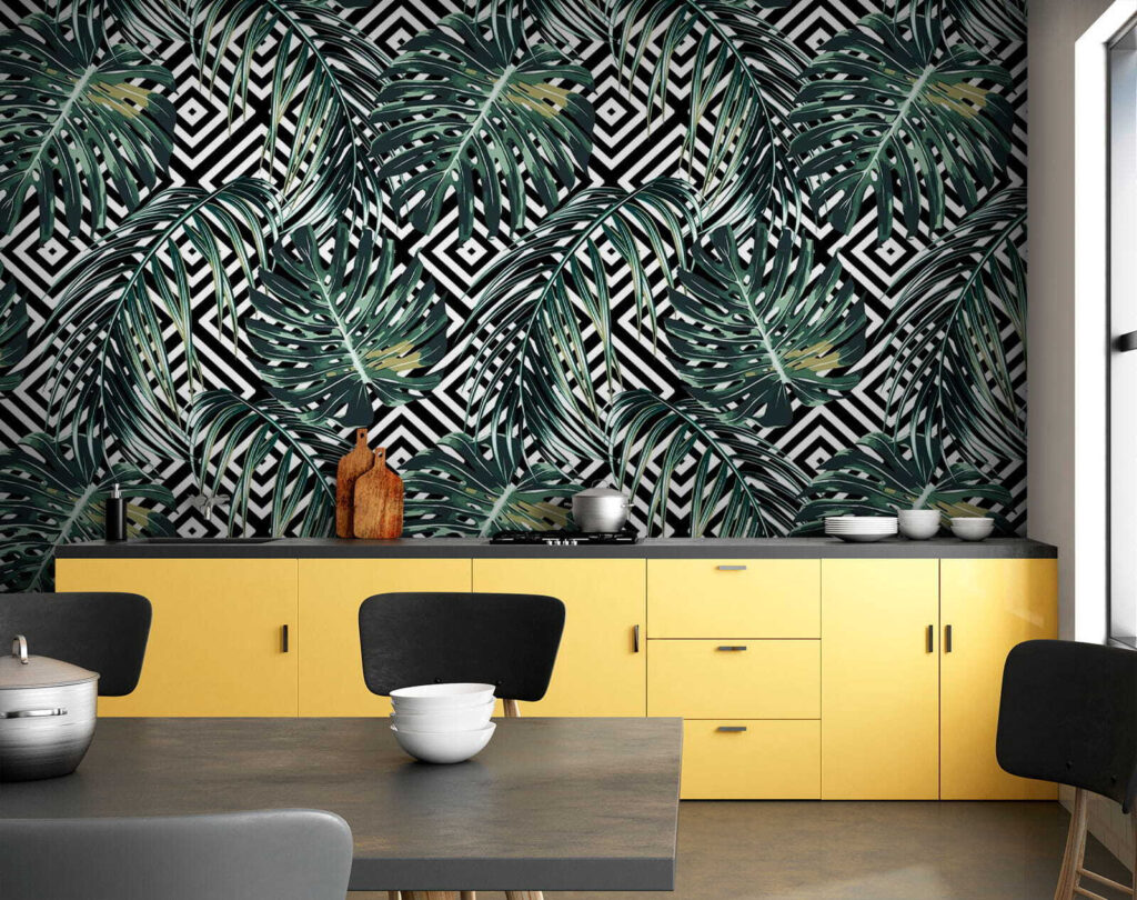 Patrón de hojas sobre fondo blanco y negro u79688pik1m 1024x810 - Patrón de hojas sobre fondo blanco y negro - tegory