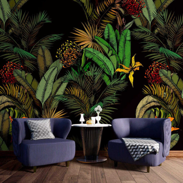 Patrón de plantas tropicales Patrón de plantas tropicales