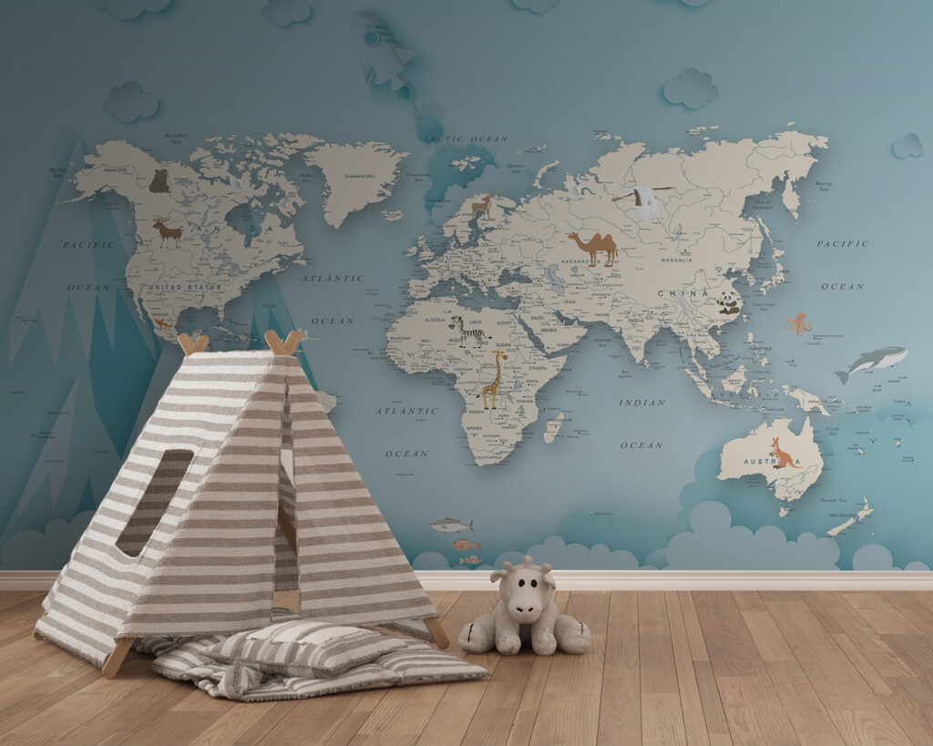 Map of the world