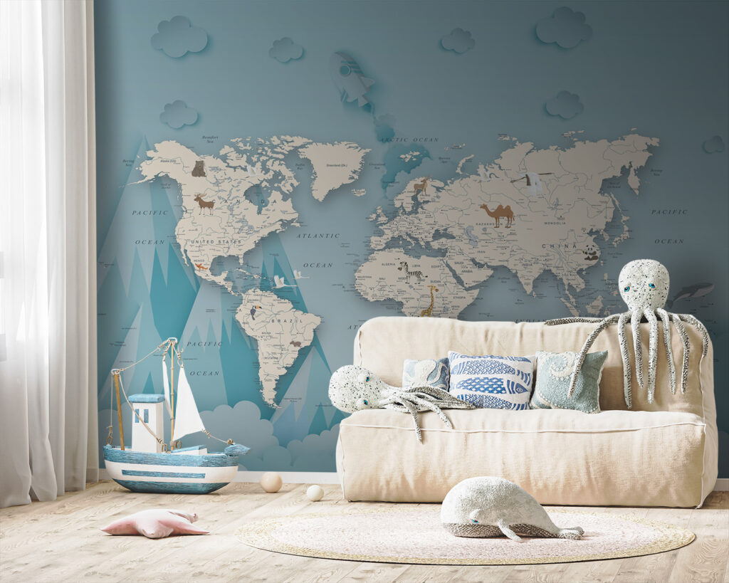 Map of the world