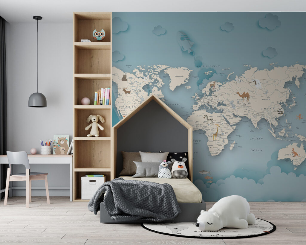 Map of the world