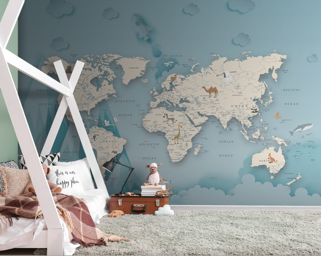 Map of the world