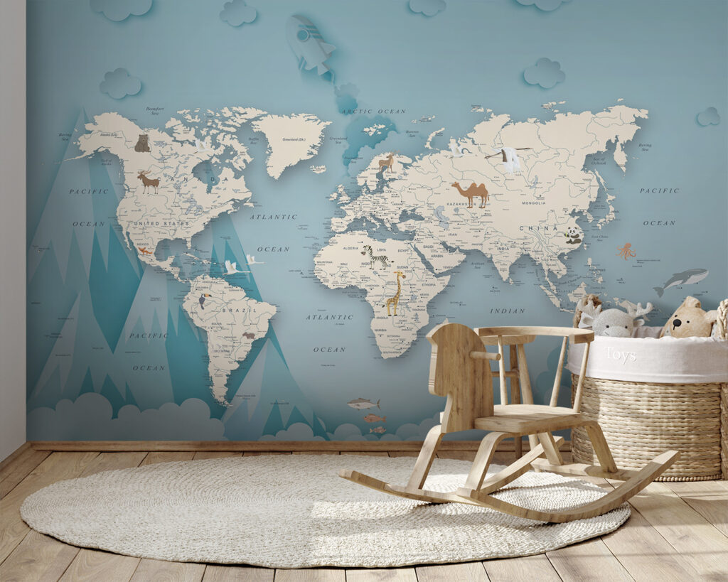 Map of the world