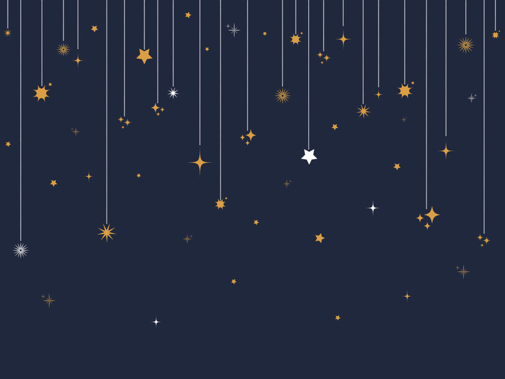 Estrellas y copos de nieve de cuerdas Estrellas y copos de nieve de cuerdas