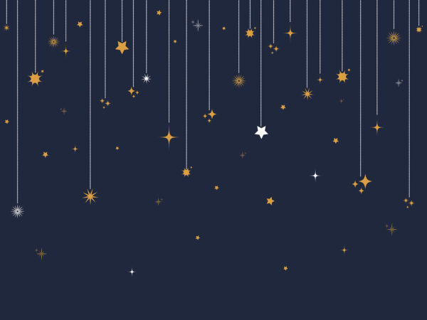 Estrellas y copos de nieve de cuerdas Estrellas y copos de nieve de cuerdas