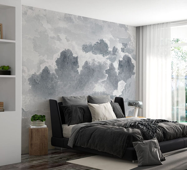 Un cielo gris y blanco Un cielo gris y blanco
