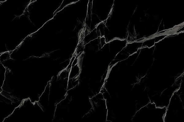Un mármol negro con vetas blancas Un mármol negro con vetas blancas