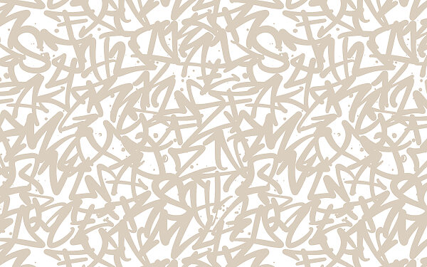 A pattern of letters on a white background A pattern of letters on a white background