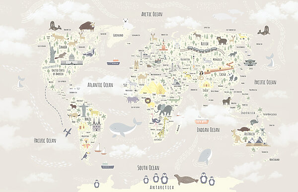 Un mapa del mundo Un mapa del mundo