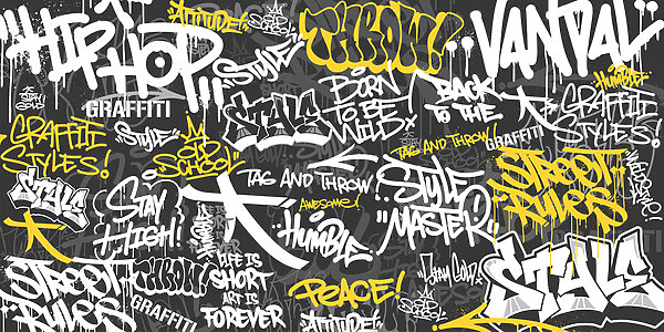 Un graffiti negro y amarillo u98895p 600x300 - Un graffiti negro y amarillo