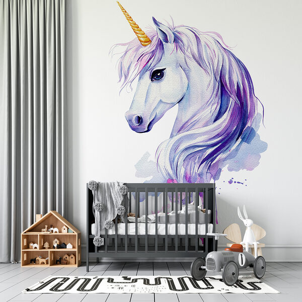 Acuarela de un unicornio Acuarela de un unicornio