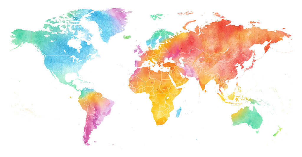 Un mapa del mundo Un mapa del mundo