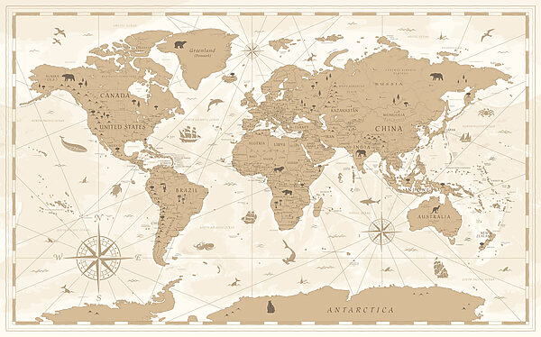 Un mapa del mundo Un mapa del mundo