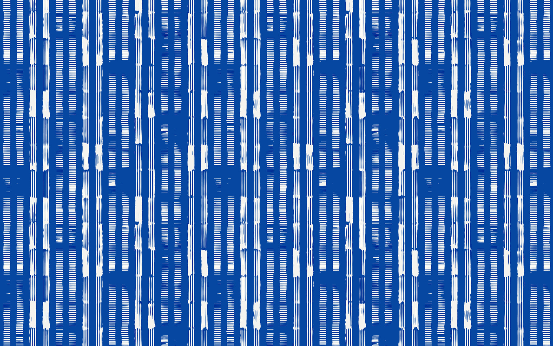 A blue and white striped pattern