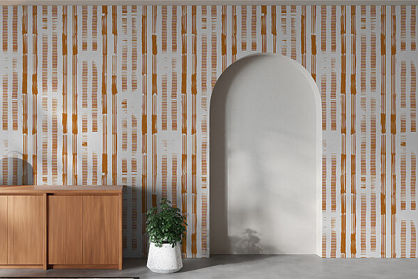 Stylish pattern in earthy tones