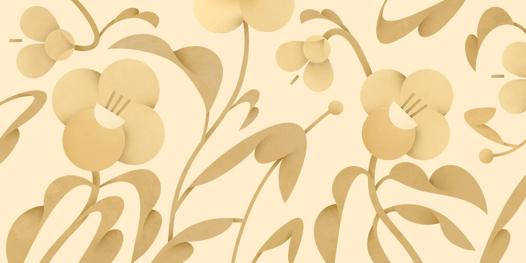 Elegante motivo floral sobre fondo suave Elegante motivo floral sobre fondo suave