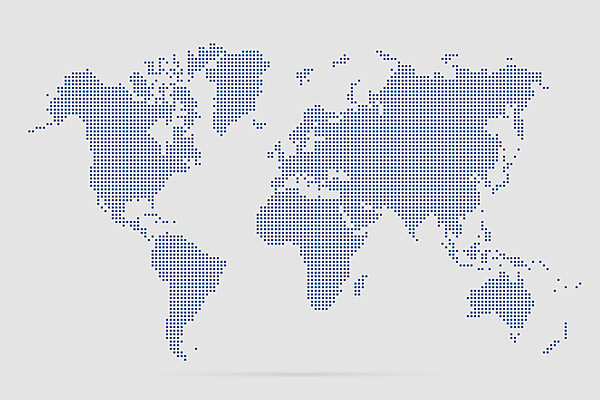 A map of the world