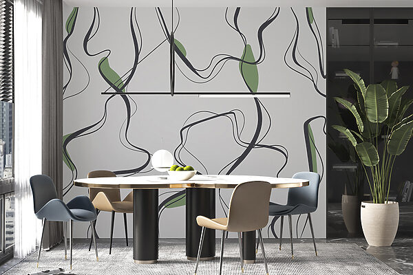 A close up of a pattern