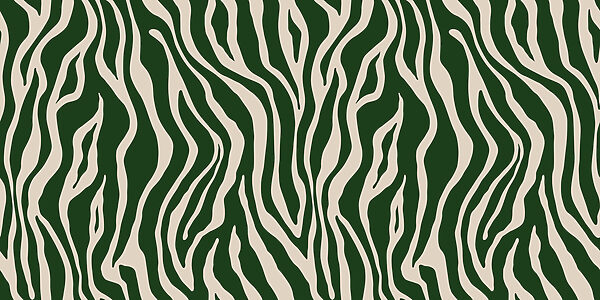 Un estampado de cebra verde y blanco Un estampado de cebra verde y blanco