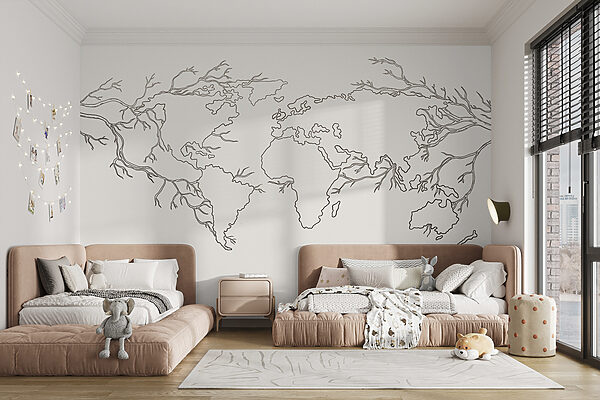 Un mapa del mundo Un mapa del mundo