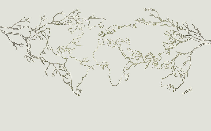 Un mapa del mundo
