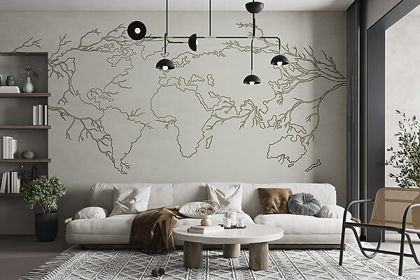 Un mapa del mundo Un mapa del mundo