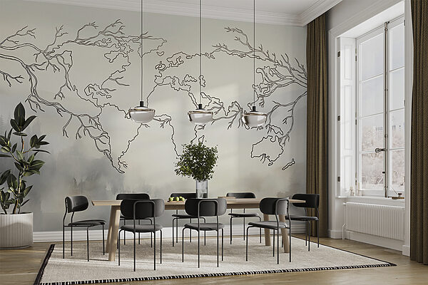 Un mapa del mundo Un mapa del mundo