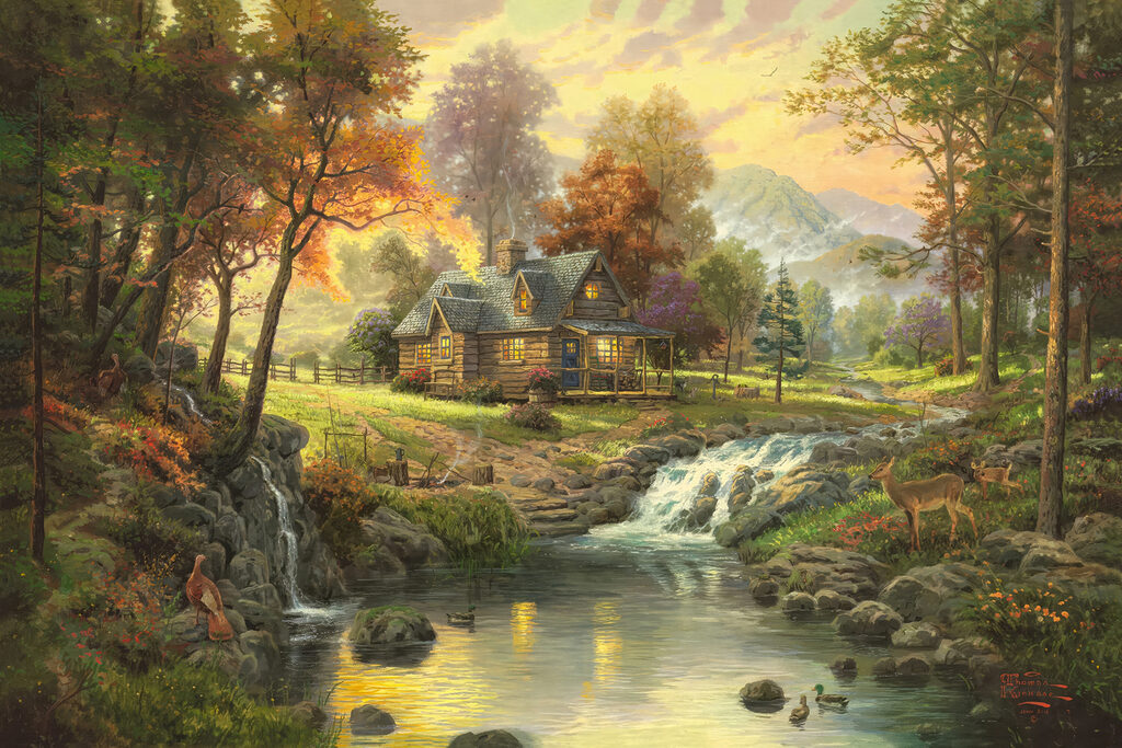 A house by a river