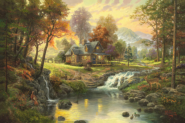 A house by a river