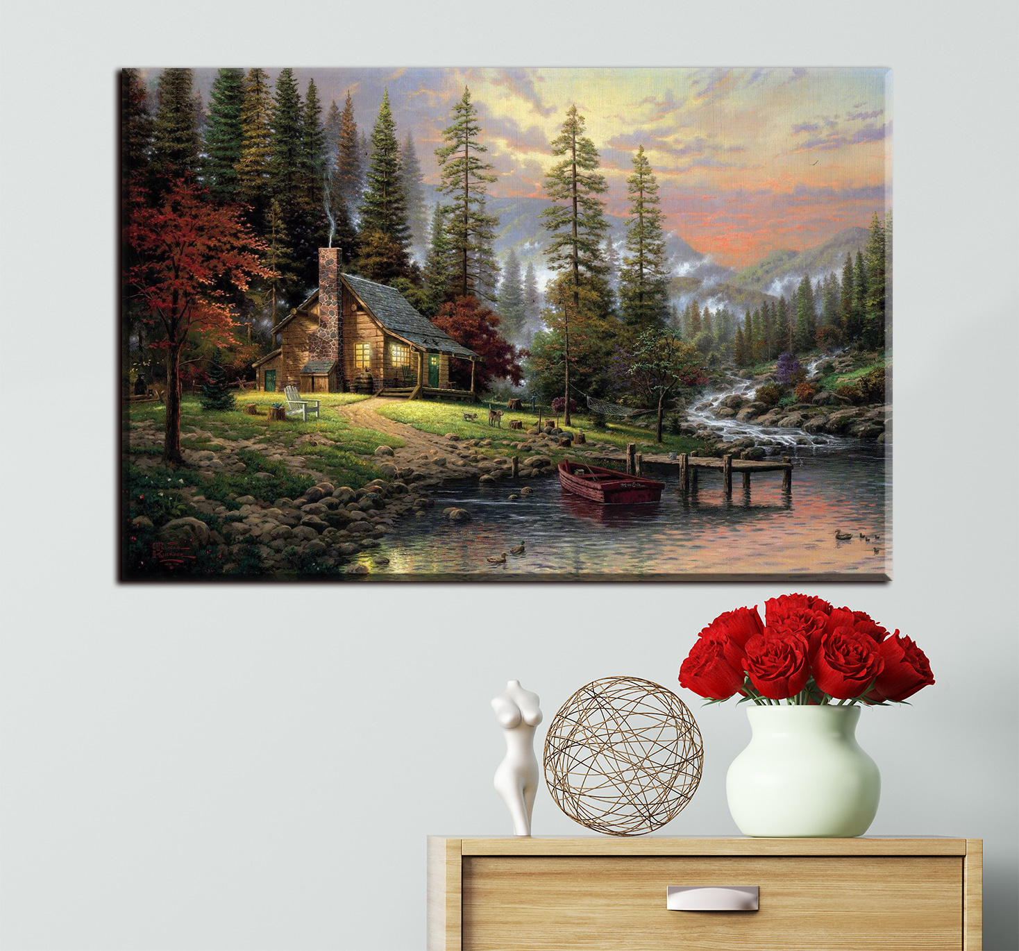 A house by a river