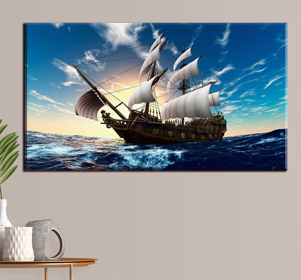 Cuadros Cuadros Un barco en el agua (SKU: s15797)