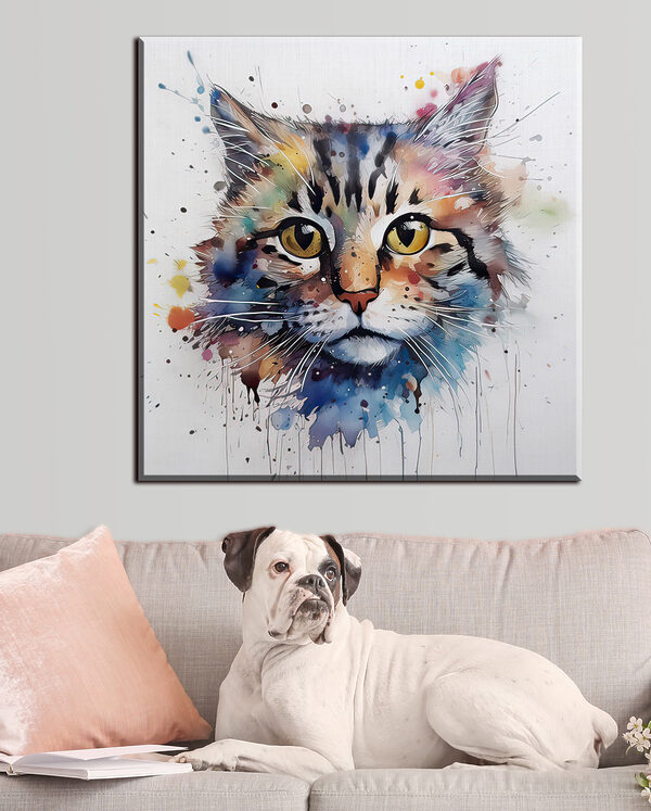 Cuadros A painting of a cat (SKU: s32314) Cuadros A painting of a cat (SKU: s32314)
