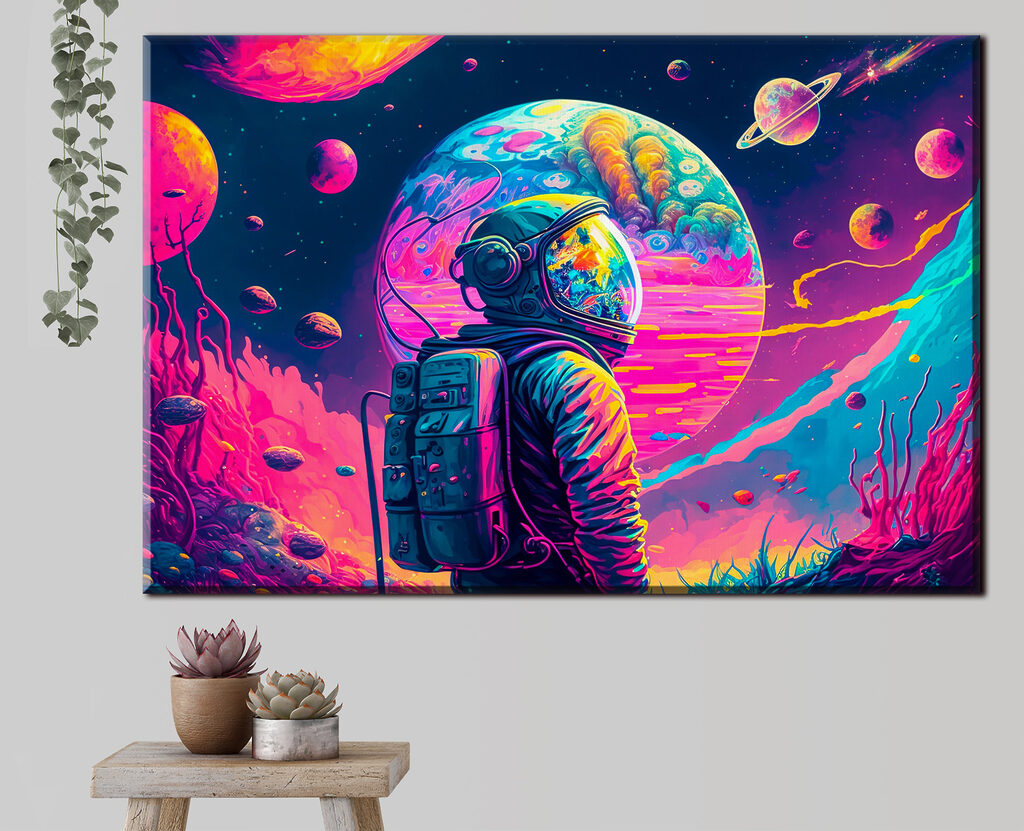 A person wearing a space suit and helmet A person wearing a space suit and helmet