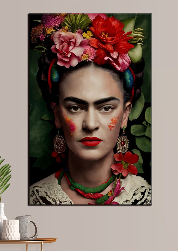 Cuadros Una mujer con flores en el pelo (SKU: s32861) Cuadros Cuadros Una mujer con flores en el pelo (SKU: s32861)