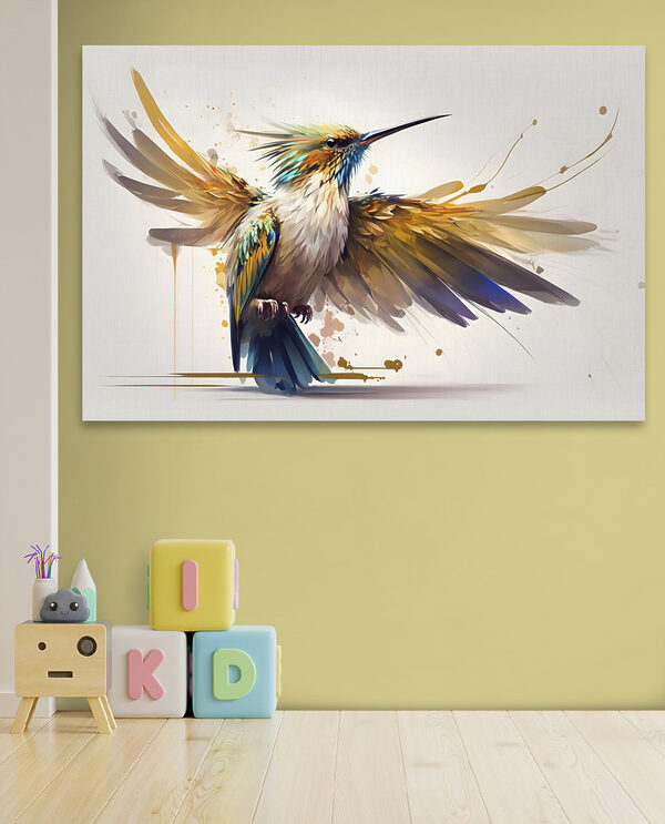 Cuadros Un pájaro con las alas extendidas (SKU: s33552) Cuadros Cuadros Un pájaro con las alas extendidas (SKU: s33552)