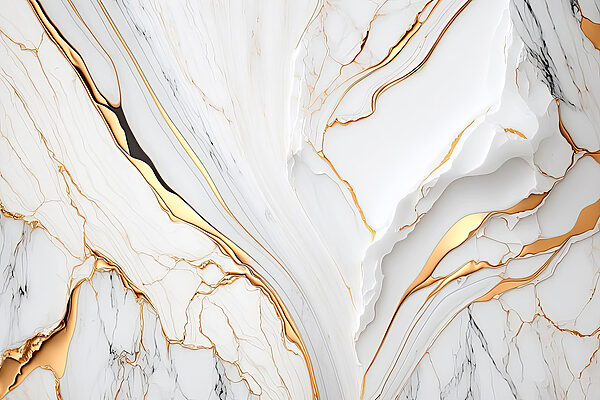 Elegant marble with amber swirls Elegant marble with amber swirls
