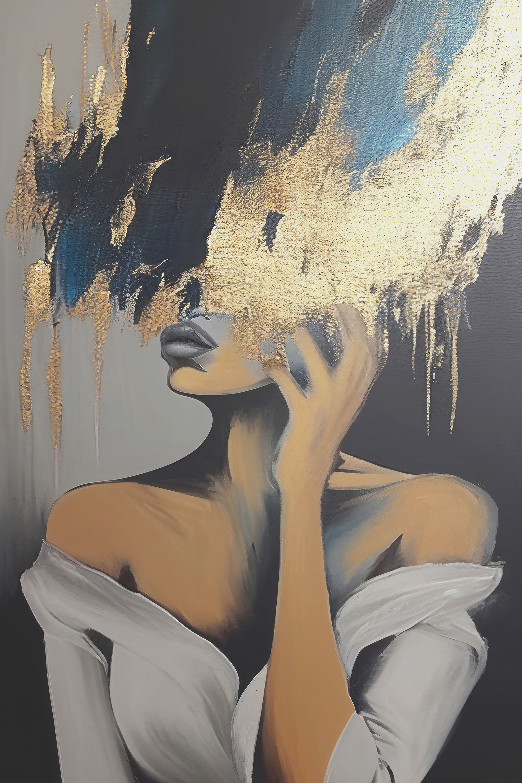 Shimmering thoughts, elegant mystery