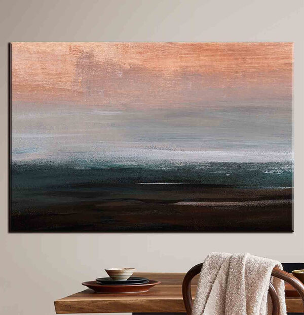 A painting of a landscape