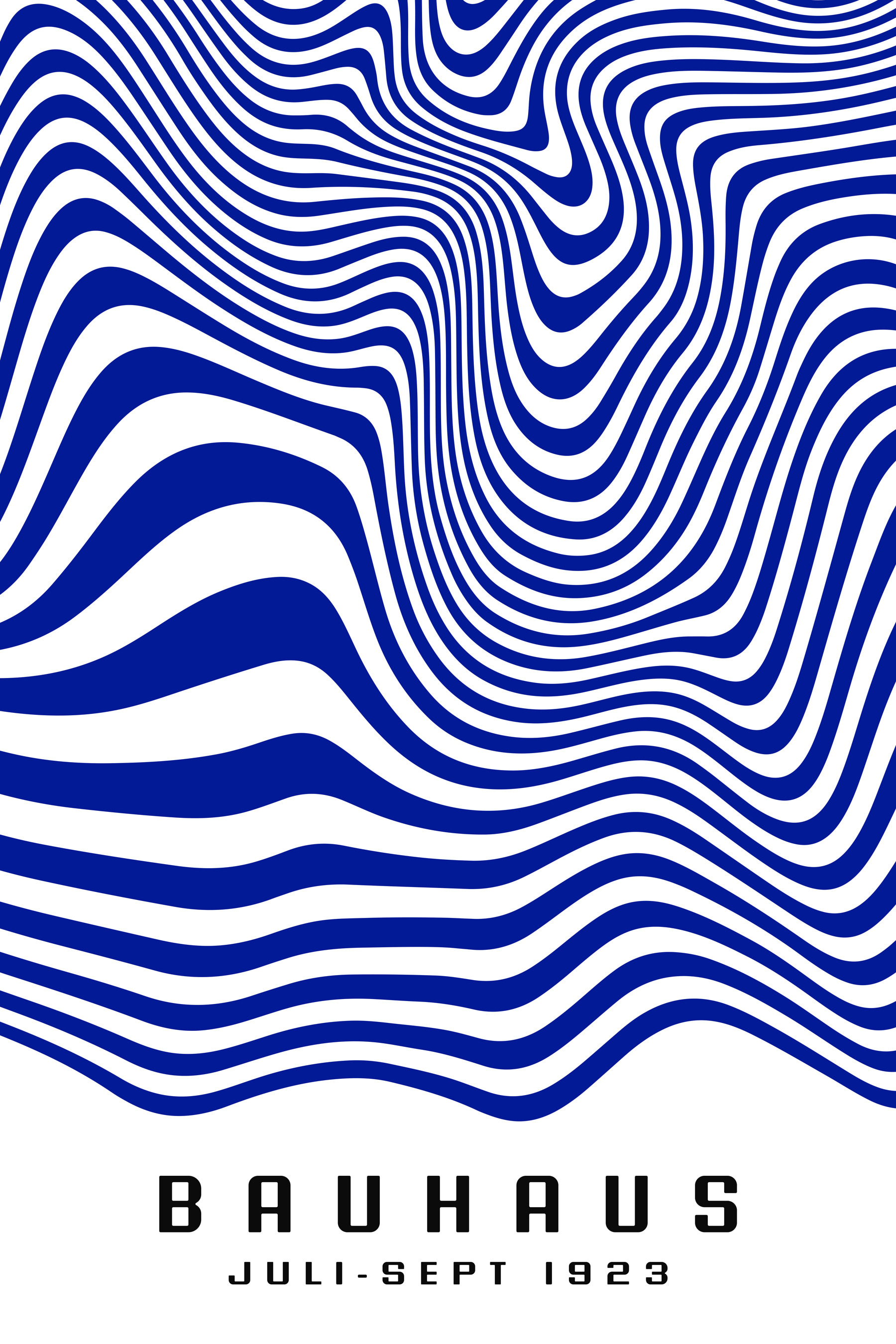 A blue and white striped pattern A blue and white striped pattern