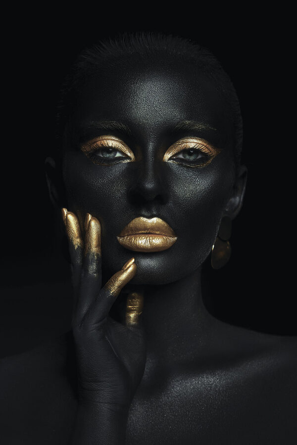 Mystic beauty shrouded in darkness Mystic beauty shrouded in darkness