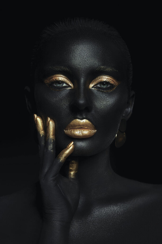 Mystic beauty shrouded in darkness Mystic beauty shrouded in darkness