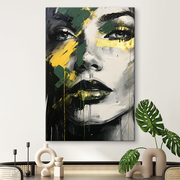 Cuadros Un cuadro que representa el rostro de una mujer (SKU: s36157) Cuadros Cuadros Un cuadro que representa el rostro de una mujer (SKU: s36157)