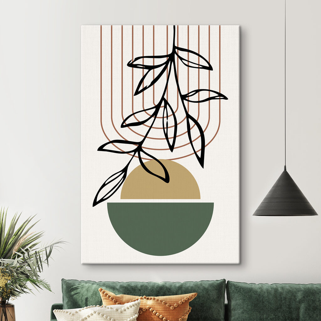 A plant in a bowl