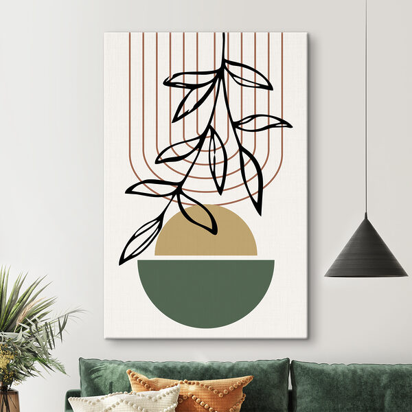 Cuadros Una planta en un cuenco